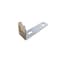 Ultimation Roller Bracket, Galvanized Steel for 1/4in Axle, 1/2 Angle 150-BR - alternate 1